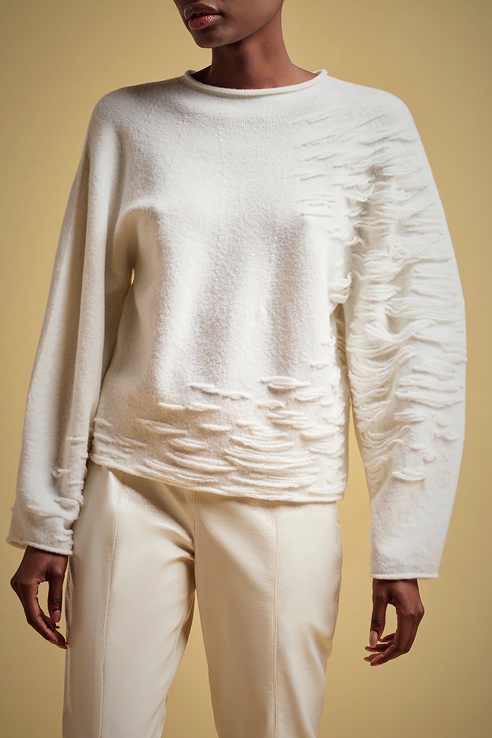 WOOL-CASHMERE SWEATER