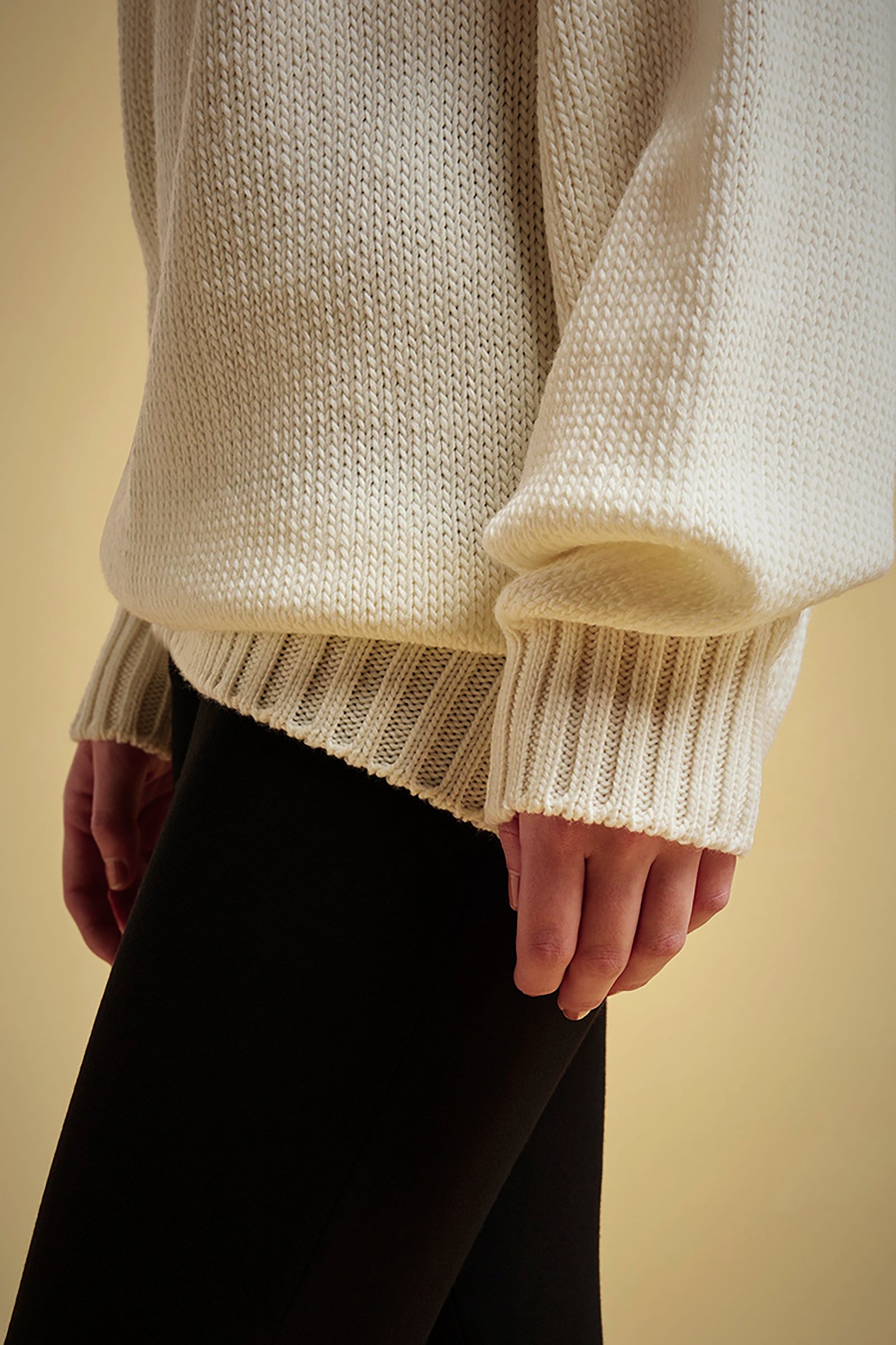 CREW-NECK WOOL SWEATER