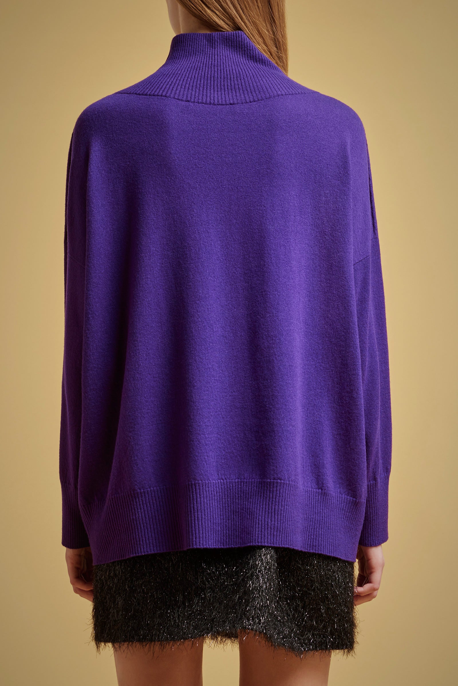 HIGH-NECK MERINO WOOL SWEATER