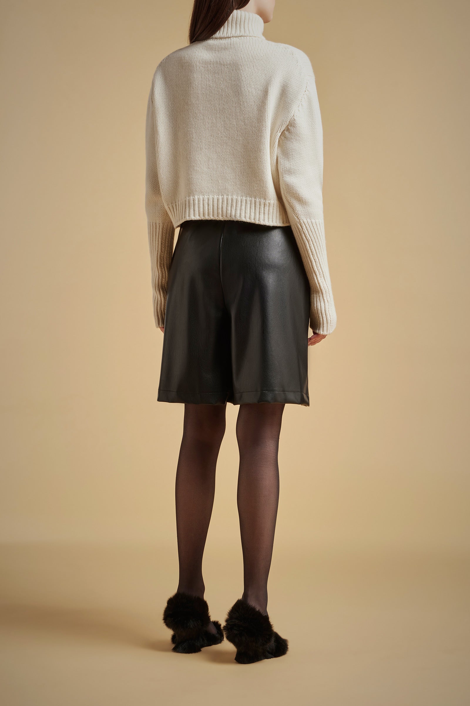 RECYCLED CASHMERE STUDS SWEATER