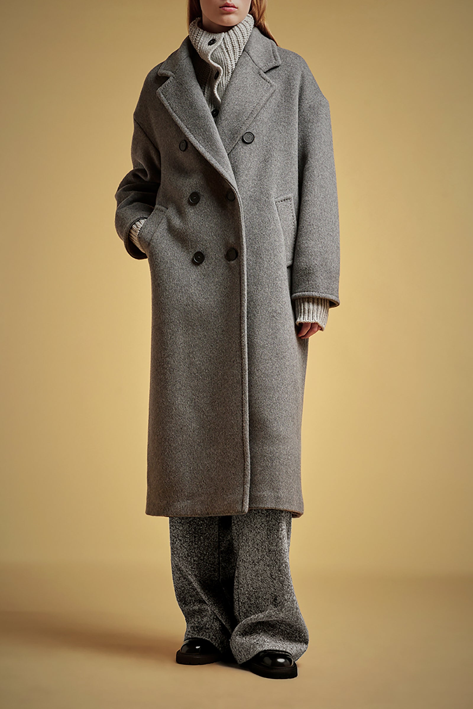 CASHMERE CLOTH COAT